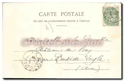 Vesoul — Algemene uitzicht — Burnot, Goffin & Parlamain, n° 107 — Achterkant