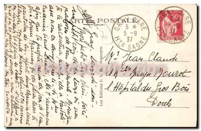 Pittoreska Haute-Saône — Szlak wodny w górnej części — GRAY — nr 34473 — Rewers