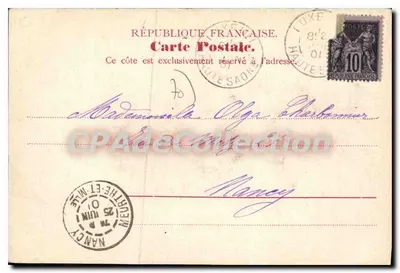 Luxeuil — I Bagni — Mercato Olga — Verso