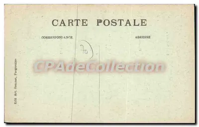 Vesoul — Algemene uitzicht genomen vanuit La Motte ; in de voorgrond, de Normale School voor Meisjes (tijdelijk ziekenhuis), en tegenover, de Prefectuur — La Haute-Saône Illustrée, n°50 — Achterkant
