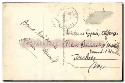 LUXEUIL-LES-BAINS - Avenida de los Plátanos — LL 95, editor no identificado — Reverso