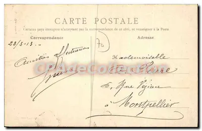 Vesoul — Plein de la République en de Motte — La Haute-Saône Illustrée, n°36 — Achterkant