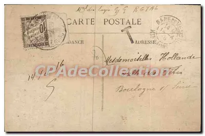 Vesoul — Algemene uitzicht — Uitgever F. Gouillard-Frêtre - Besançon — Achterkant