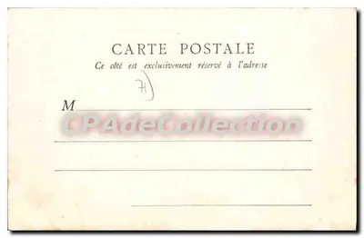 Autun — Katedra widziana z Faubourg Talus — B.F. Paris — Rewers