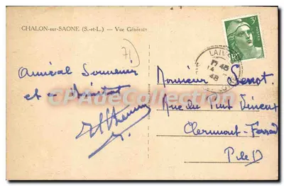 Chalon-sur-Saône — Ogólny widok — C. Im — Rewers