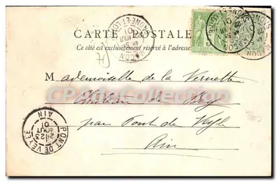 Cluny - Hôtel-de-Ville (Maison Abbatielle) — B. E. Chalon-a-Saône — Achterkant
