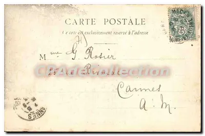 Macon — Stacja — B. F. Chalon-saône, n° 22 bis — Rewers