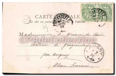 Capela de Romay — Paray-le-Monial — editor desconhecido, n° de série 37.1.02 — Verso