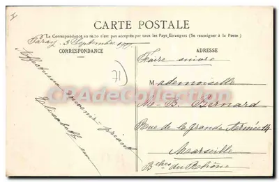 Aparecimento da Virgem para a santa — Lembrete de Paray-le-Monial — H. Bonamy, editor, Poitiers — Verso