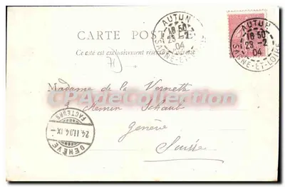 Castelo de la VESVRE (la Selle, aux d'Esternon) — Coleção dos Castelos da Borgonha, Fototipia Borgonha Frères, Chalon-sur-Saône — n°238 — Verso