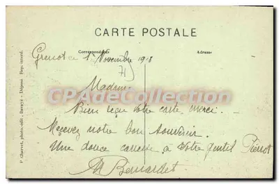 Église de Rigny-sur-Arroux — éditeur P. Charvet, n°71 — Rewers