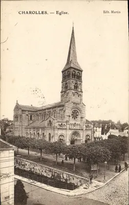 Charolles — Igreja — Edit. Martin