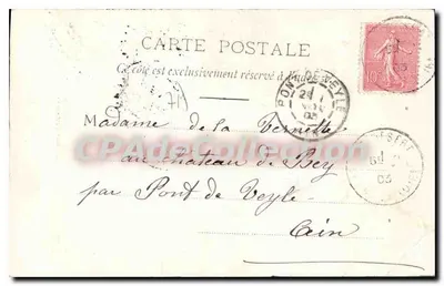 Saint-Defort — Igreja — B. PONTEY - SAGNE — Verso