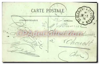Le Mans — Plac Republiki — LL, nr 158 — Rewers