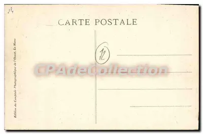 Le Mans — Katedra i Teatr na Place des Jacobins — Cliché J. Earczynski, n°68 — Rewers