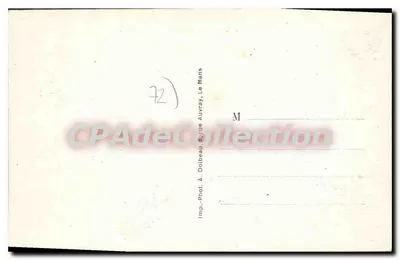 Le Mans — Plac Republiki — Wydawca A. Dolbeau, Le Mans — Rewers