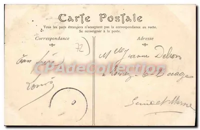 Le Mans — Le Pont en X — Wydawca nieznany, nr 136 — Rewers