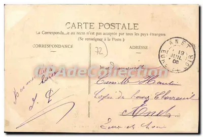 Le Mans - Stary Most Pontlieue — wydawca nieznany, n° 12 — Rewers