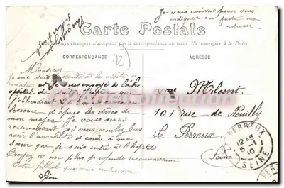Le Mans — Plac Republiki — Fot. J. Bouvert — Rewers