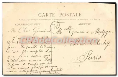 O Jardim do Monte Louis Blanc — Le Mans — Editor L.C. VIAN, n° 19 — Verso
