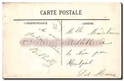 Le Mans — Plac Thiers — LL — n°218 — wydawca Raphael Guinguina — Rewers
