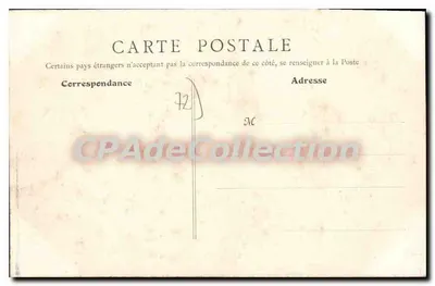 Le Mans — Abpia l'Epau — Stara pocztówka z kolekcji n°82 — Rewers