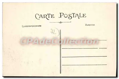 La Flèche — Hotel de Ville — G. Thibault, editora — Verso