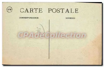 Aubigné (Sarthe) — Zamek Gennevraye — wydawca Jonault, Aubigné — Rewers