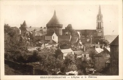 Sille-le-Guillaume — A Igreja e o Castelo