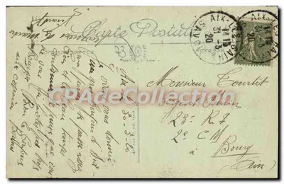Aix-les-Bains — Lago do Bourget — O Grande Porto — Séleucia, n° 116 — Verso