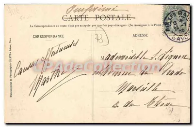 Portierzy - Plac Termów — AIX-LES-BAINS — Wydawnictwo Gilletta, fot., Nice, nr 2239 — Rewers