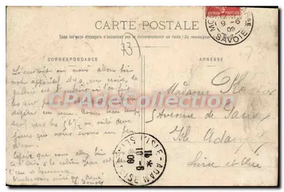 BRIDES-LES-BAINS — Promenoir de la Source — Pititier, fot.-edit., Annecy, n° 411 — Verso