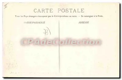 Pokój Pani de Warens — Les Charmettes — Chambéry — Librairie A. Perrin — n°70 — Rewers