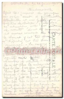 Albertville — Ratusz — E. Reynaud, Wydawca, Chambéry, nr 1201 — Rewers