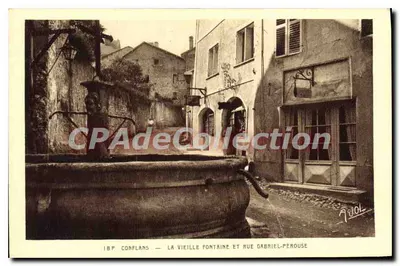 Conflans - A Velha Fonte e Rua Gabriel-Perouse — A. Ayol