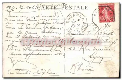 Chamouisset — Confluent do rio Arc e do rio Isère, margem direita — Savoie Tourisme — Verso