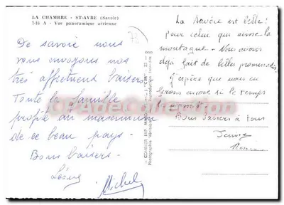 Le Monestier (FR) — Widok z powietrza — Combiér — Rewers