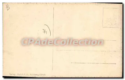 Chamonix — widok panoramiczny — Verlag Wehrli A.G., Kilchberg-Zürich, nr 5328 — Rewers