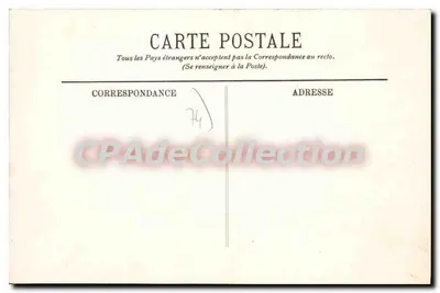 EVIAN-LES-BAINS — Het Kade — Antieke ansichtkaart de Collection — Achterkant