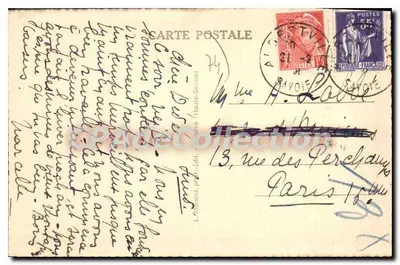 Megève (1113 m.) — Stacja zimowa — L. Marand, fot. - Wyd. (Haute-Savoie) n° 529 — Rewers