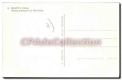 Mégeve — Zimowa stacja Le Val d'Arly — Le Morand, Mégeve — Rewers