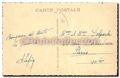 Mégeve (1113 m.) — Stazione invernale — L'Aiguille de Varan e l'Hôtel Savoy — Verso