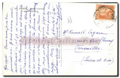 Mégeve — Stacja zimowa — Katedra Maxa — wydawca L. Morand, 57 — Rewers
