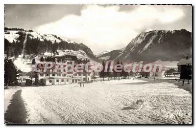 Morzine (Haute-Savoie) — Grand Hôtel et les Rossachs — Éditions Gaby
