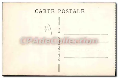Abondance (Hte-Savoie) — Ogólny widok i Mont-Chauffé — P.L. — Rewers