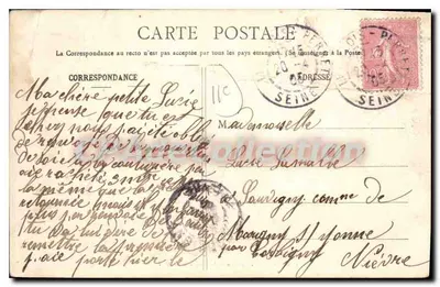 PARIS - La Rue de la Roquette — G. I. — Verso