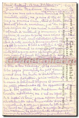 Établissement Hydrothérapique d'Auteuil — Pavillon Neuf et Tennis — 12, Rue Boileau — Verso