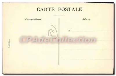 Paris-Montmartre — The Knight of La Barre in front of the Basilica of the Sacred Heart — publisher Duval, no. 734 — Back