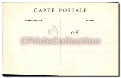 Die Mühlen von Montmartre im 17. Jahrhundert — Q.C.A. Paris, Nr. 870 — Rückseite
