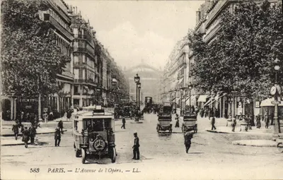 Paris — L'Avenue de l'Opéra — LL. — n° 583
